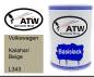 Preview: Volkswagen, Kalahari Beige, L343: 500ml Lackdose, von ATW Autoteile West.